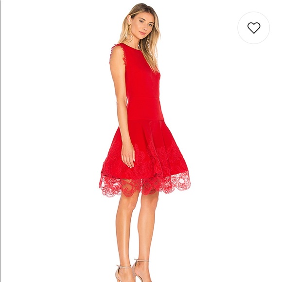 Bronx and Banco Revolve Antonia Red Dress in Red - Picture 1 of 6